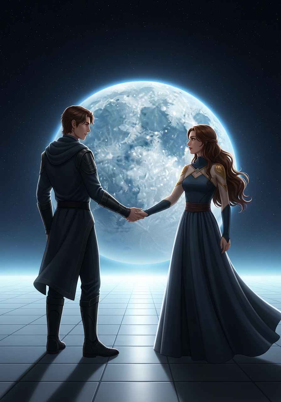 Bajo el Sol de Andrómeda relato de Romance de ciencia ficción
