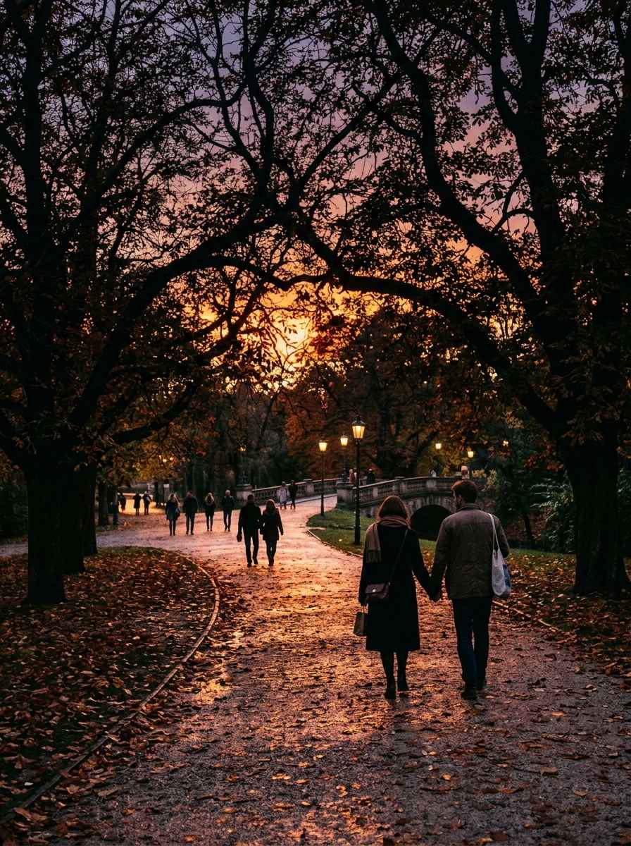 Bajo la Bruma de Otoño relato de Romance paranormal