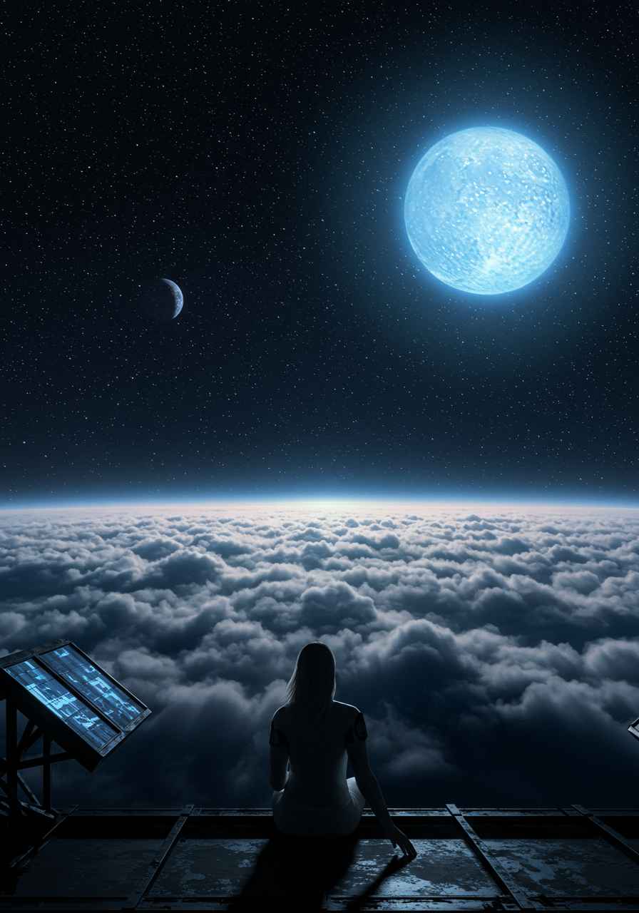 Bajo la Luz Carmesí relato de Romance de ciencia ficción