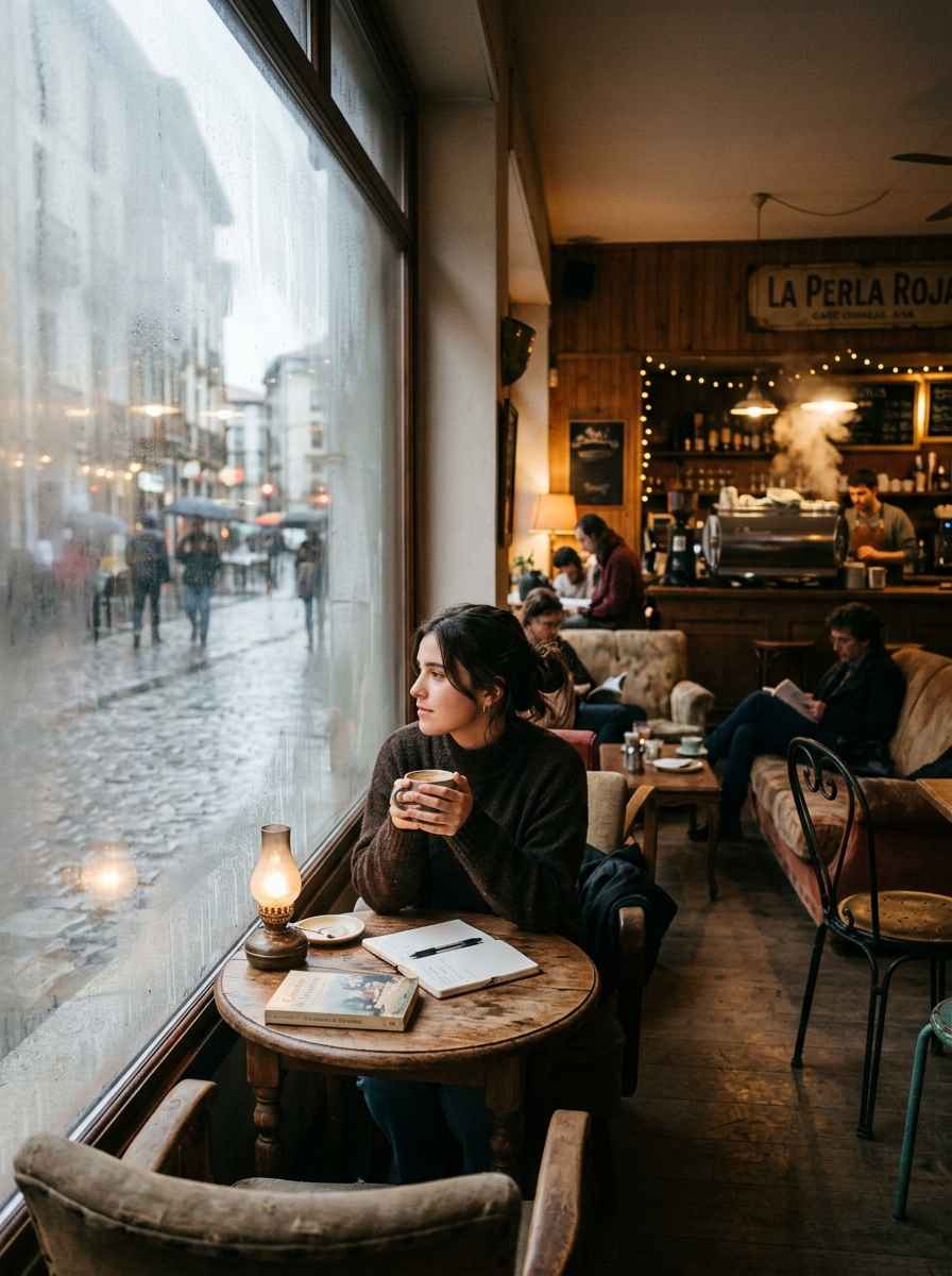 Portada del relato Café entre nosotros