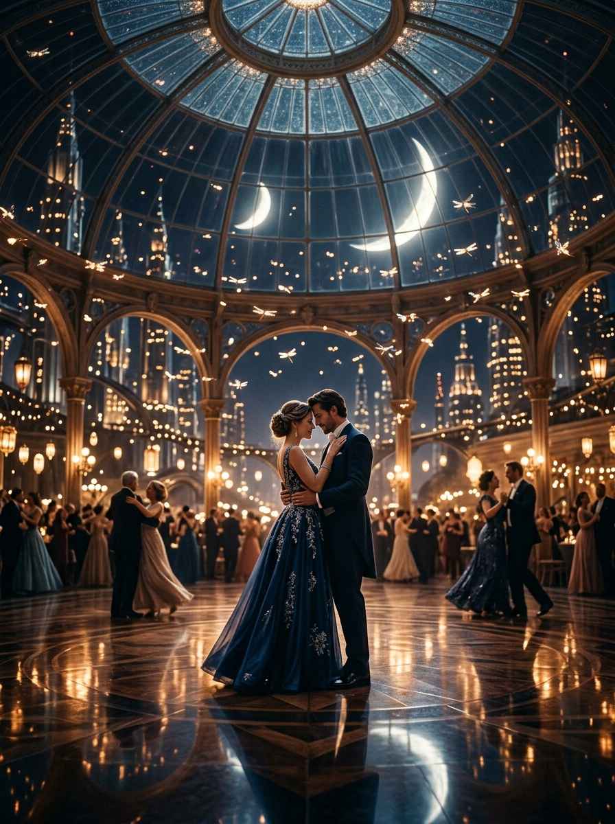 Destellos en el Salón de Silicio relato de Romance de ciencia ficción