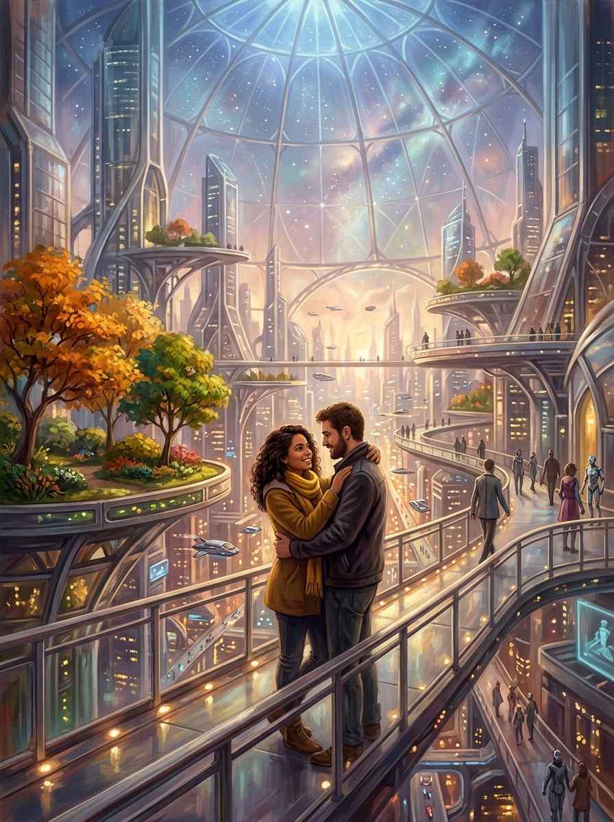 Ecos en el Silicio relato de Romance de ciencia ficción