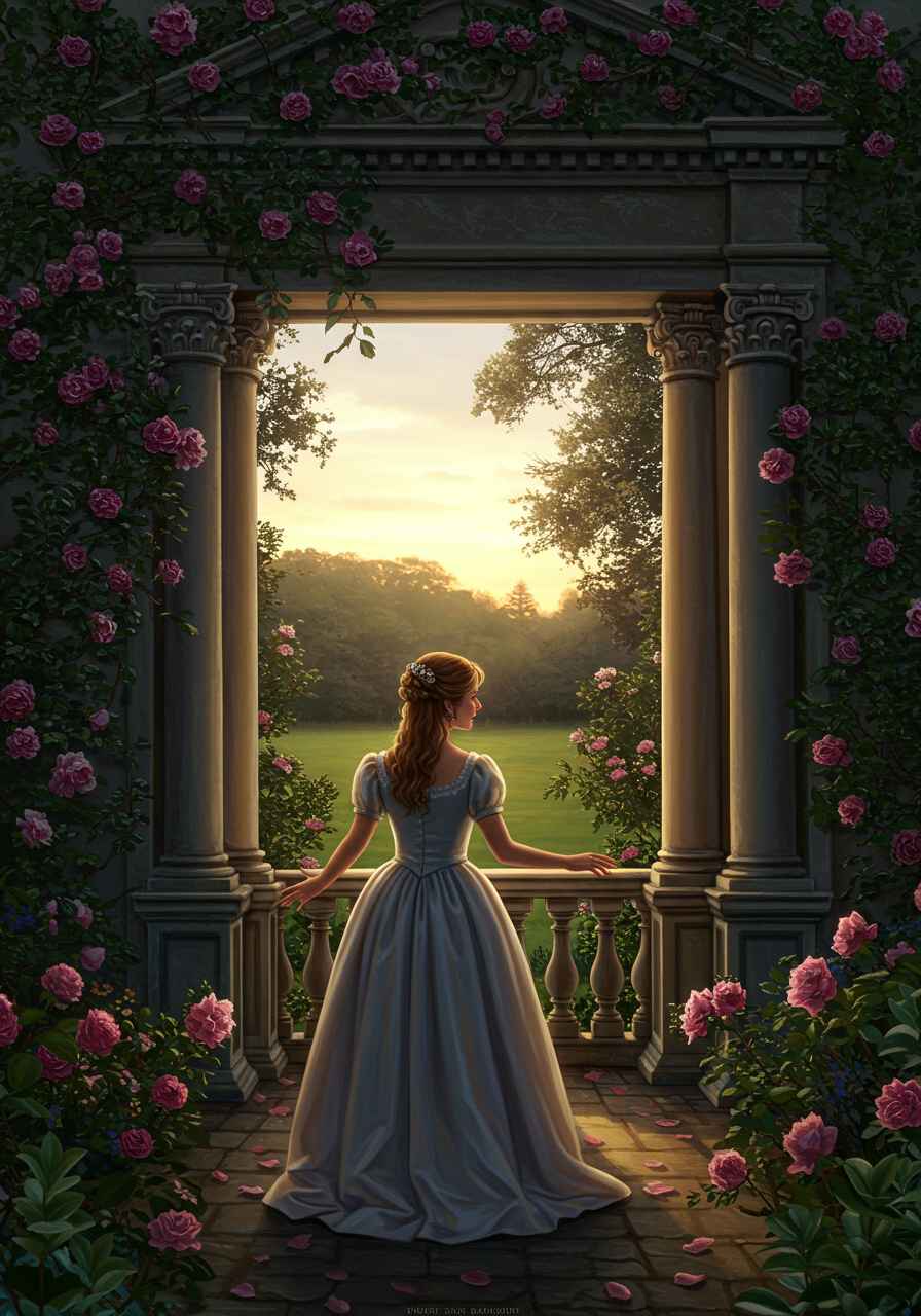 Portada del relato El secreto de los jardines de Rosethorn