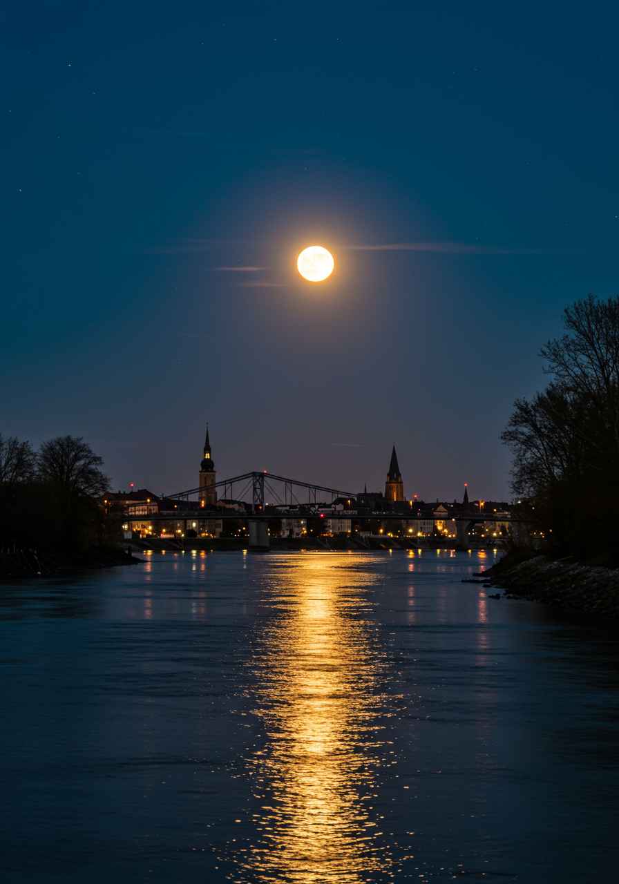 Portada del relato La luna sobre el Rhin