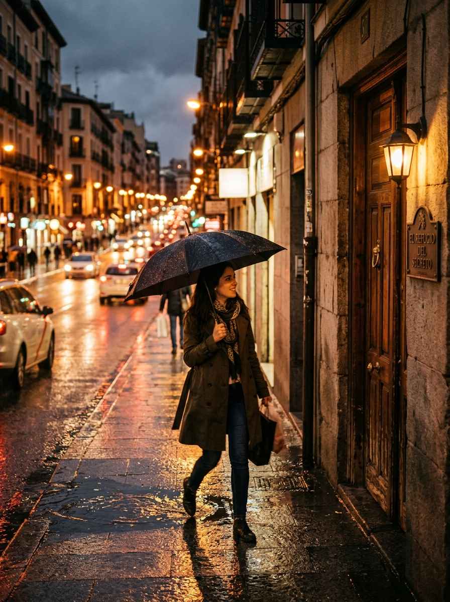 Llaves bajo la lluvia relato de Romance contemporáneo