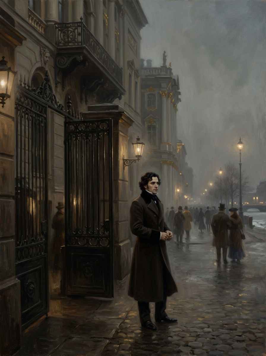 Portada del relato Los lirios de Nevsky