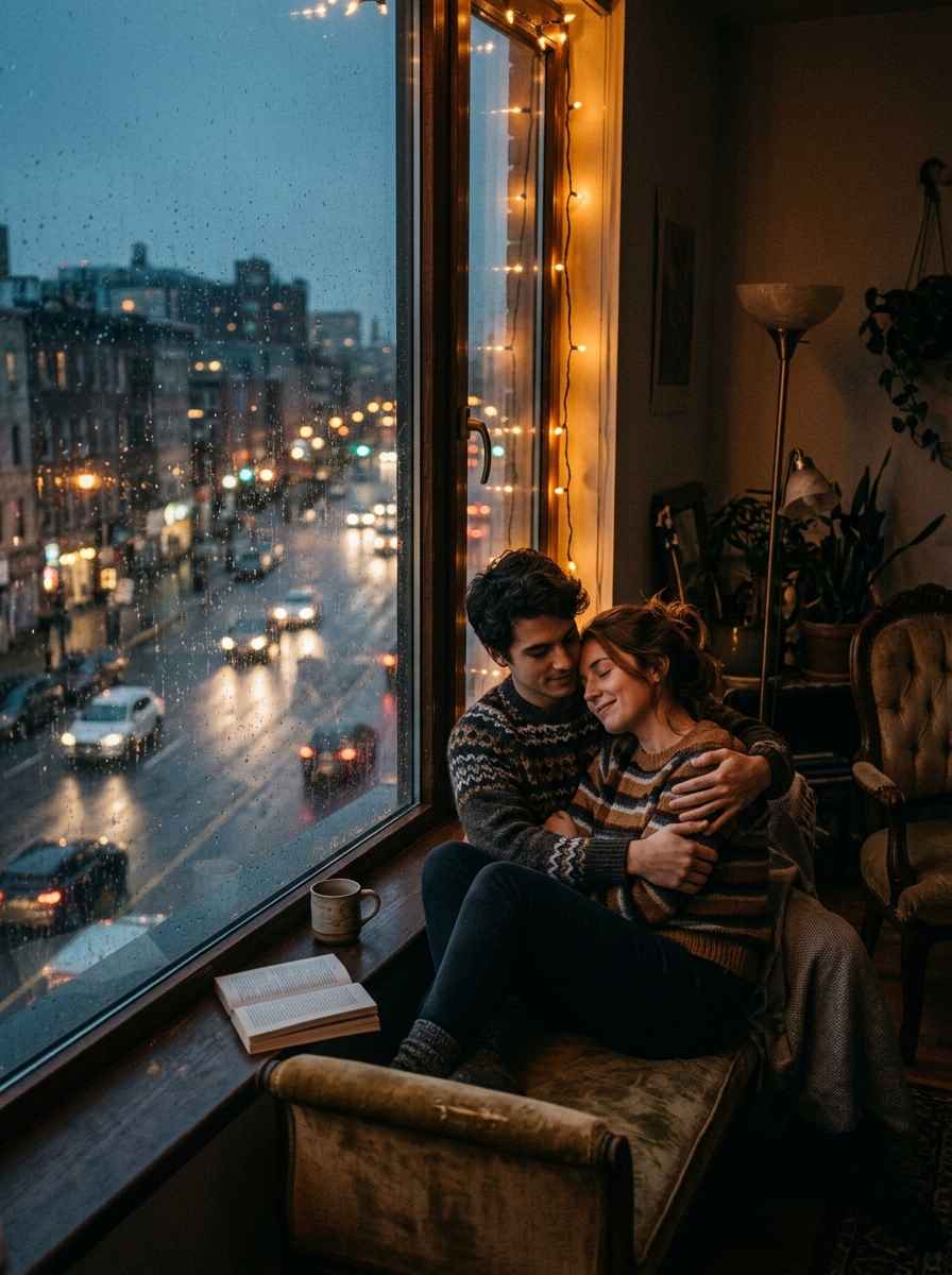 Luces de Piedra y Deseo relato de Romance LGTBI+