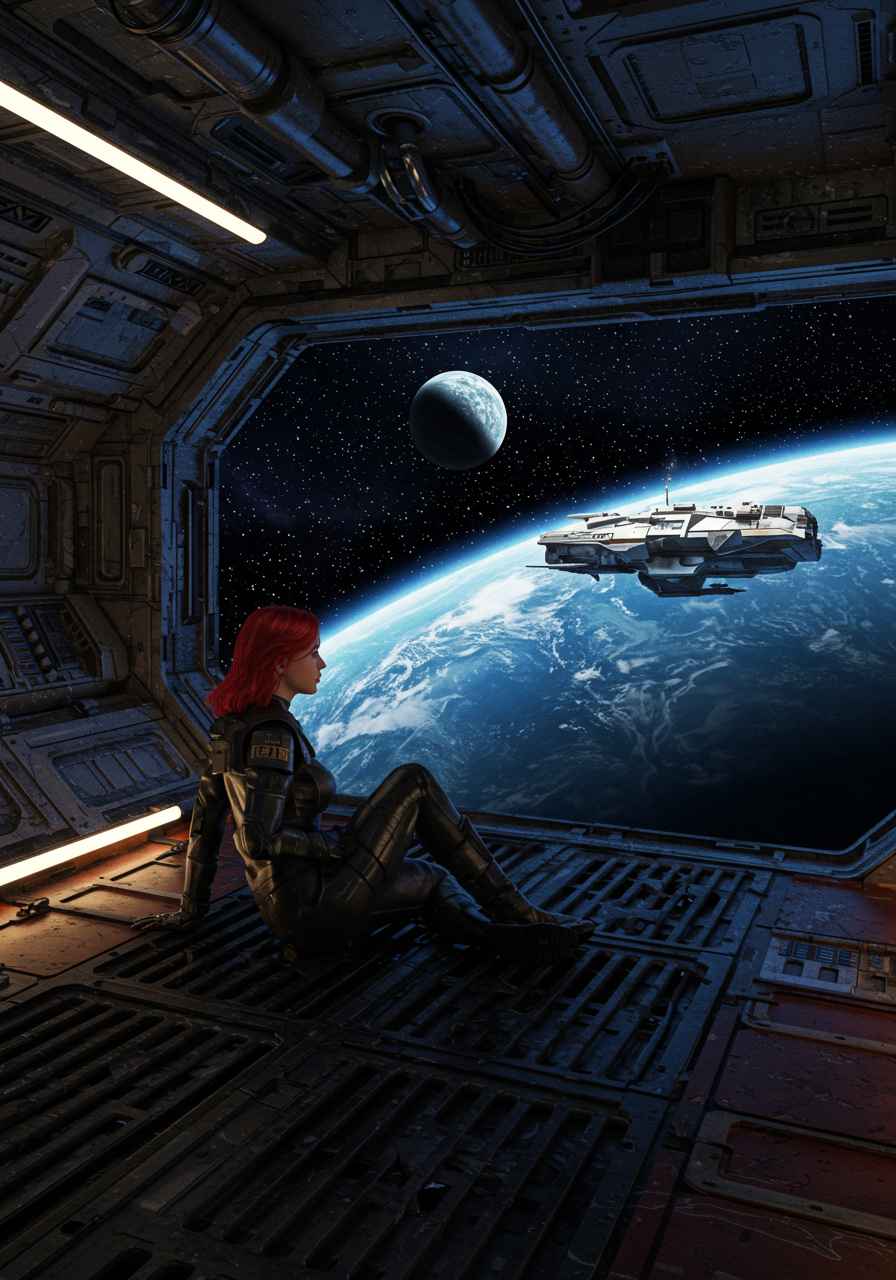 Portada del relato Luces en el Horizonte