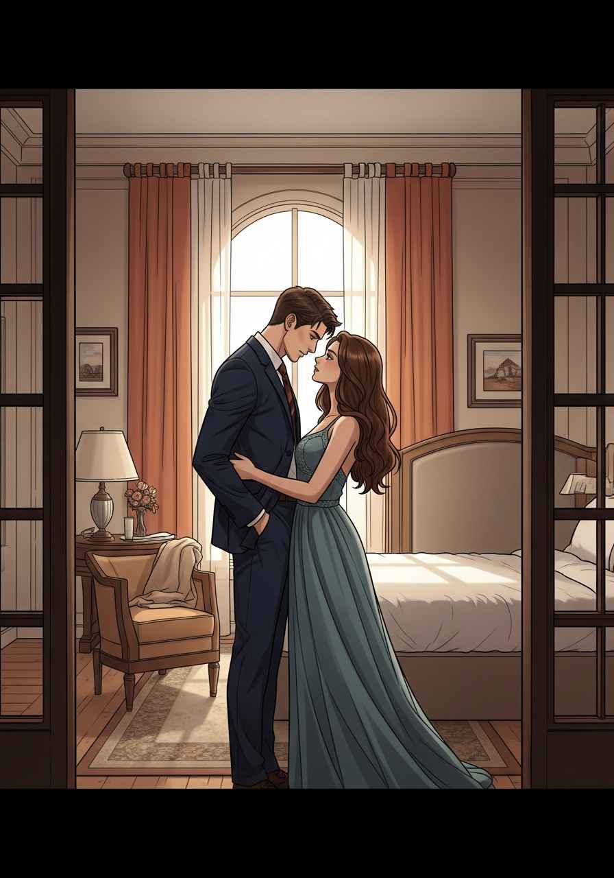 Murmullos en la penumbra relato de Romance erótico