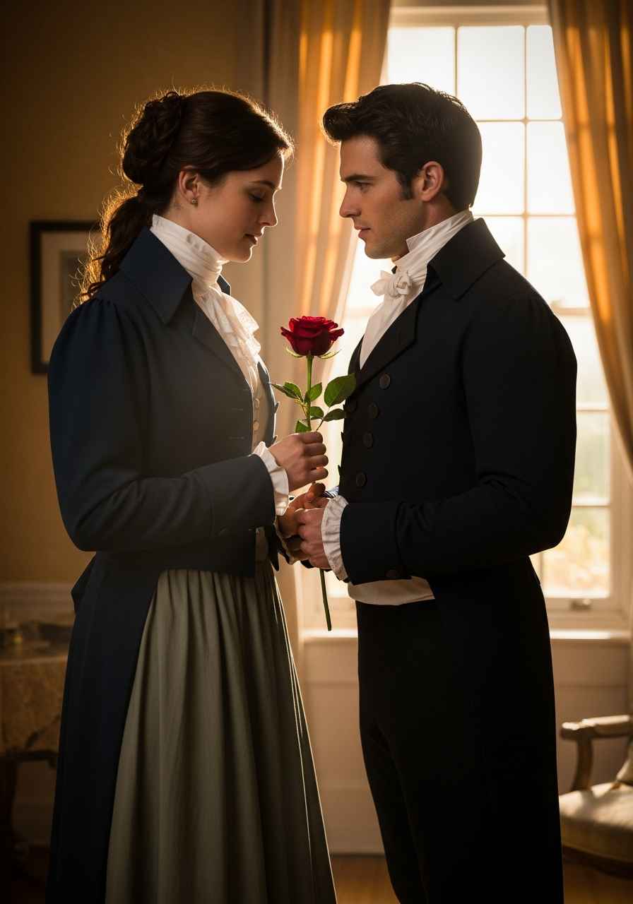 Secretos entre las lilas relato de Romance histórico