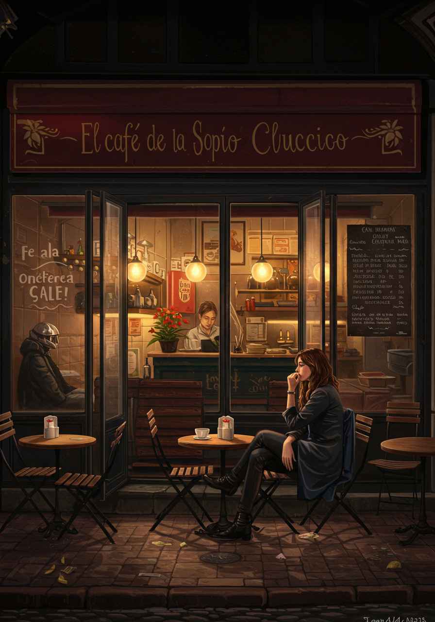 Portada del relato Sombras en la terraza