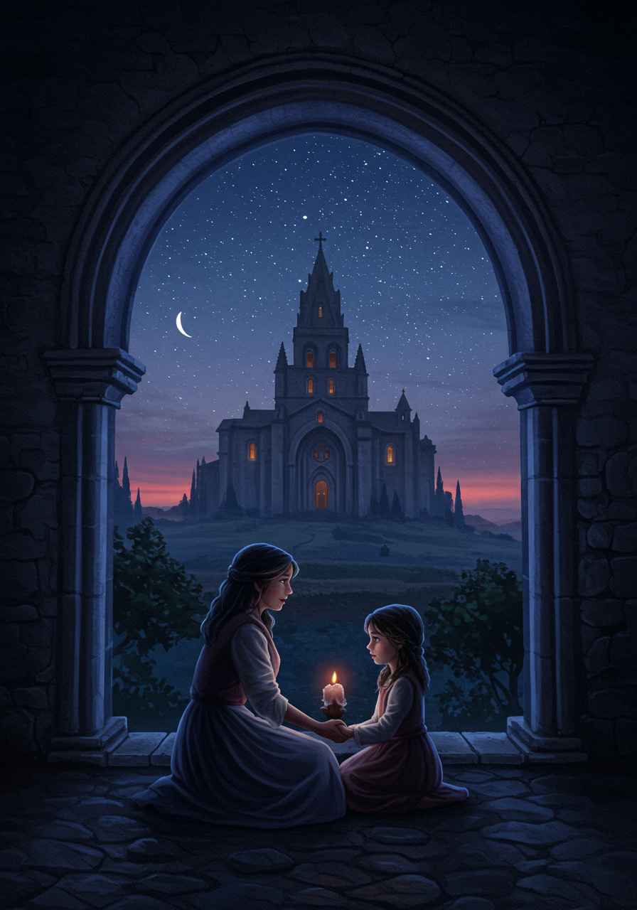 Portada del relato Susurros en el Claustro de Ópalo